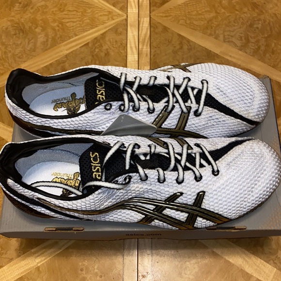 NWB!! ASICS Japan Thunder 2 Track & Field Spike Mens Shoes size 11.5 Vintage - Picture 2 of 11